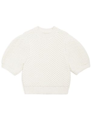 ANINE BING pull Brittany - Blanc