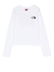 The North Face Kids t-shirt à logo imprimé - Blanc