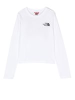 The North Face Kids t-shirt à logo imprimé - Blanc