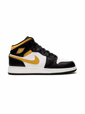 Jordan Kids baskets mi-montantes Air Jordan 1 - Noir