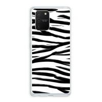 Zebra pattern: Samsung Galaxy S10 Lite Transparant Hoesje