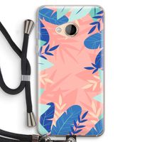 Tropisch: HTC U Play Transparant Hoesje met koord