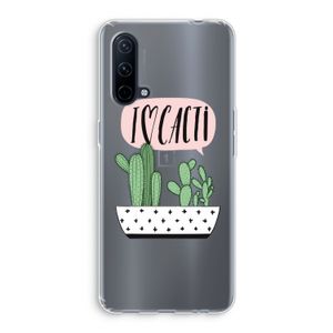 I love cacti: OnePlus Nord CE 5G Transparant Hoesje