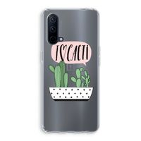 I love cacti: OnePlus Nord CE 5G Transparant Hoesje