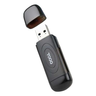 Kaartlezer TooQ TQR-3002B Zwart