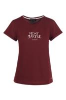 Elvira Casuals T-shirt Montmartre E4 25-033 T-shirt Korte Mouw 571 Burgundy Elvira Casuals T-shirt Montmartre E4 25-033 T-shirt Korte Mouw 571 Burgundy