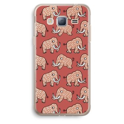 Mammoet: Samsung Galaxy J3 (2016) Transparant Hoesje