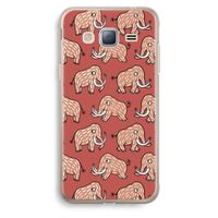 Mammoet: Samsung Galaxy J3 (2016) Transparant Hoesje