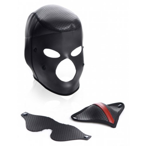 XR Brands Scorpion - Face Mask with Removable Blindfold and Mouth Mask