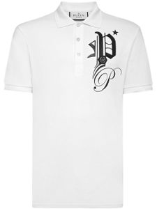 Philipp Plein t-shirt en coton à logo Gothic Plein - Blanc