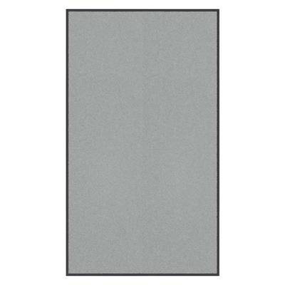 Deurmat 115x200 cm grijs