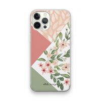 Sweet heaven geometrics: iPhone 12 Pro Max Transparant Hoesje