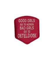 Embleem Good girls roze