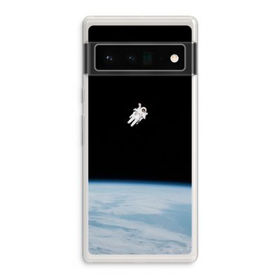 Alone in Space: Google Pixel 6 Pro Transparant Hoesje