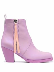 Honey Fucking Dijon bottines en cuir - Rose