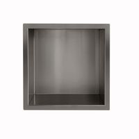 Inbouwnis BWS Sifo 30x30x10cm Gunmetal