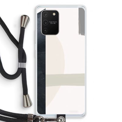 Baca: Samsung Galaxy S10 Lite Transparant Hoesje met koord