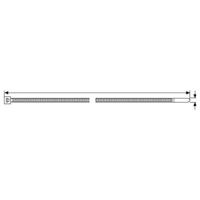 HellermannTyton 138-00034 UB270C-N-PA66-NA Kabelbinder 270 mm 4.60 mm Natuur 100 stuk(s)