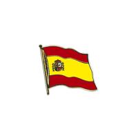 Supporters Pin broche speldje vlag Spanje - 20 mm - metaal - feestartikelen