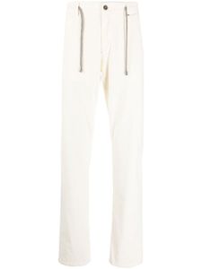 Canali pantalon à coupe droite - Blanc