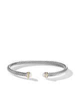 David Yurman bracelet Classic Cable en or 14ct et argent sterling (4 mm)