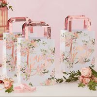 Ginger Ray FH-211 Floral Hen Tasjes