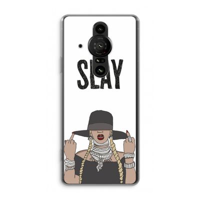 Slay All Day: Sony Xperia Pro-I Transparant Hoesje