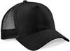 Beechfield CB640 Snapback Trucker - Black/Black - One Size