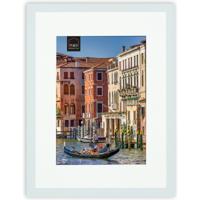 Haes Deco Houten Fotolijst met Passe-partout Venezia wit voor 1 foto formaat 20x30 of 30x40 -SP13040