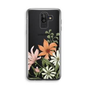 Floral bouquet: Samsung Galaxy J8 (2018) Transparant Hoesje