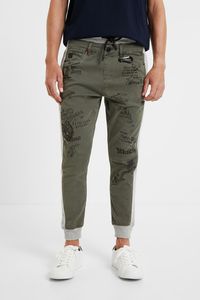 Hybride broek met bolimania - GREEN - 30