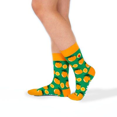 Sinaasappel Unabux sokken Sinaasappel Unabux sokken