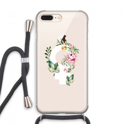 Venus: iPhone 8 Plus Transparant Hoesje met koord