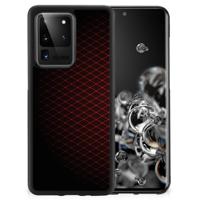 Samsung Galaxy S20 Ultra Bumper Case Geruit Rood