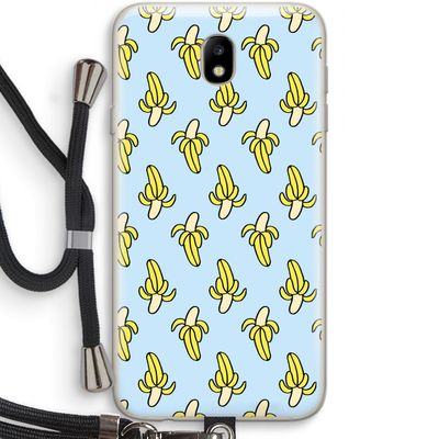 Bananas: Samsung Galaxy J7 (2017) Transparant Hoesje met koord