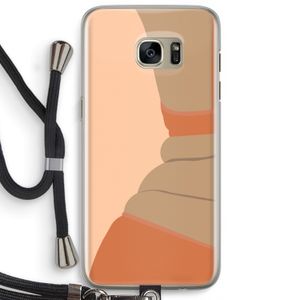 Bikini: Samsung Galaxy S7 Edge Transparant Hoesje met koord