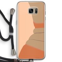 Bikini: Samsung Galaxy S7 Edge Transparant Hoesje met koord