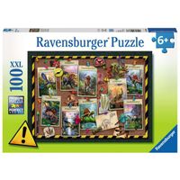 Ravensburger Dino verzameling 100 XXL-stukjes - thumbnail