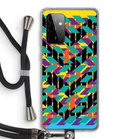 Skew Bee 1: Samsung Galaxy A72 5G Transparant Hoesje met koord