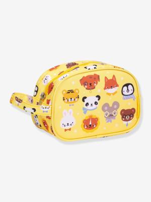 Etui voor kinderen DIERENVRIENDEN A Little Lovely Company geel