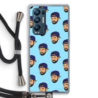 Drake Away: Oppo Find X3 Neo Transparant Hoesje met koord