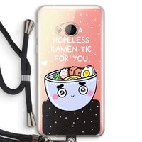I'm A Hopeless Ramen-Tic For You: HTC U Play Transparant Hoesje met koord