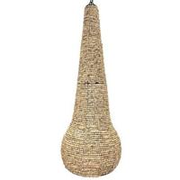 Plafondlamp Home ESPRIT Natuurlijk Hout Metaal 50 W 36,5 x 36,5 x 174,5 cm