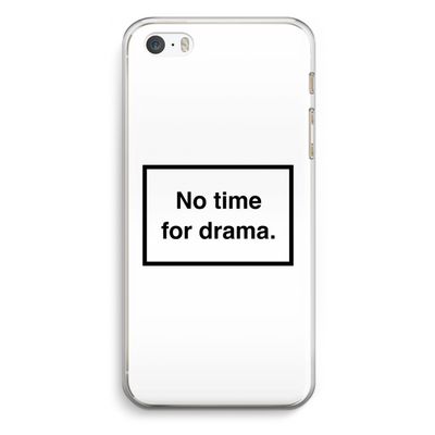 No drama: iPhone 5 / 5S / SE Transparant Hoesje