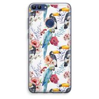 Bloemen tukan: Huawei P Smart (2018) Transparant Hoesje