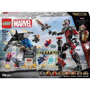 LEGO® MARVEL SUPER HEROES 76314 Captain America: Civil was actionduel