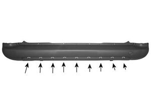 ACHTERBUMPER zonder PDC-GATEN Tepee 0905542