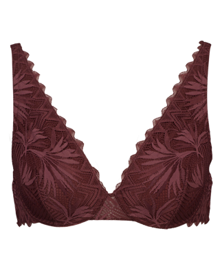 Plunge Unpadded bh - Bruin