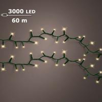 LED compact rice lights 3000 lamps soft gold