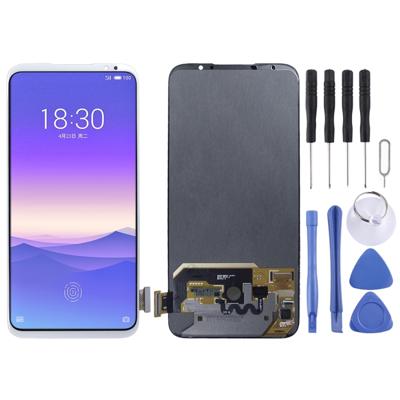 LCD-scherm en digitizer volledige montage voor Meizu 16XS (wit)